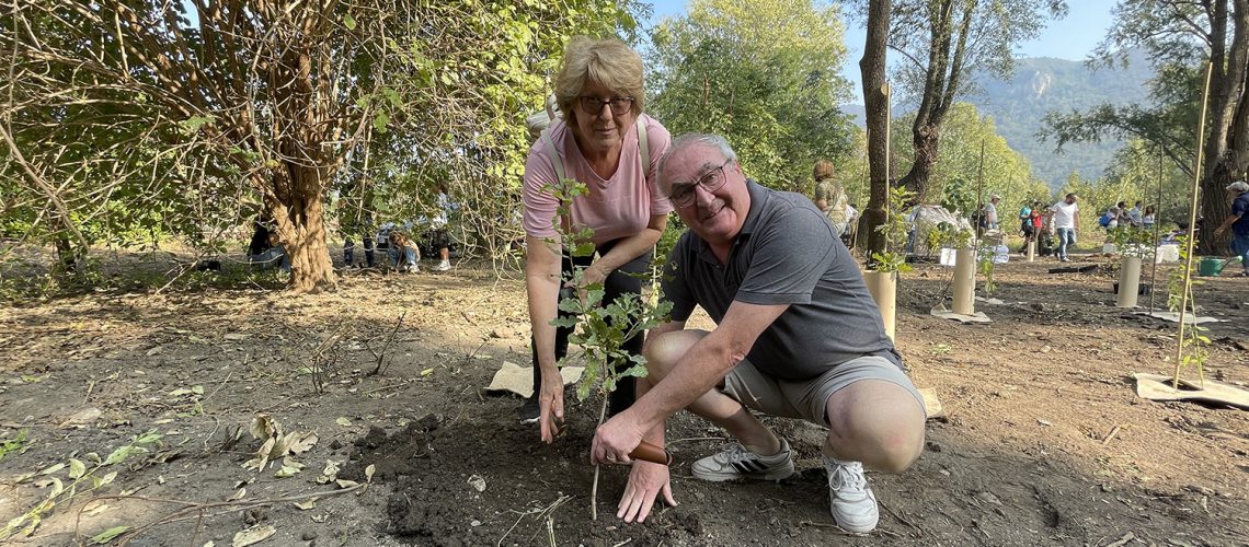 13Impianto di nuovi alberi WOWnature Torbiere del Sebino - 7.10.23