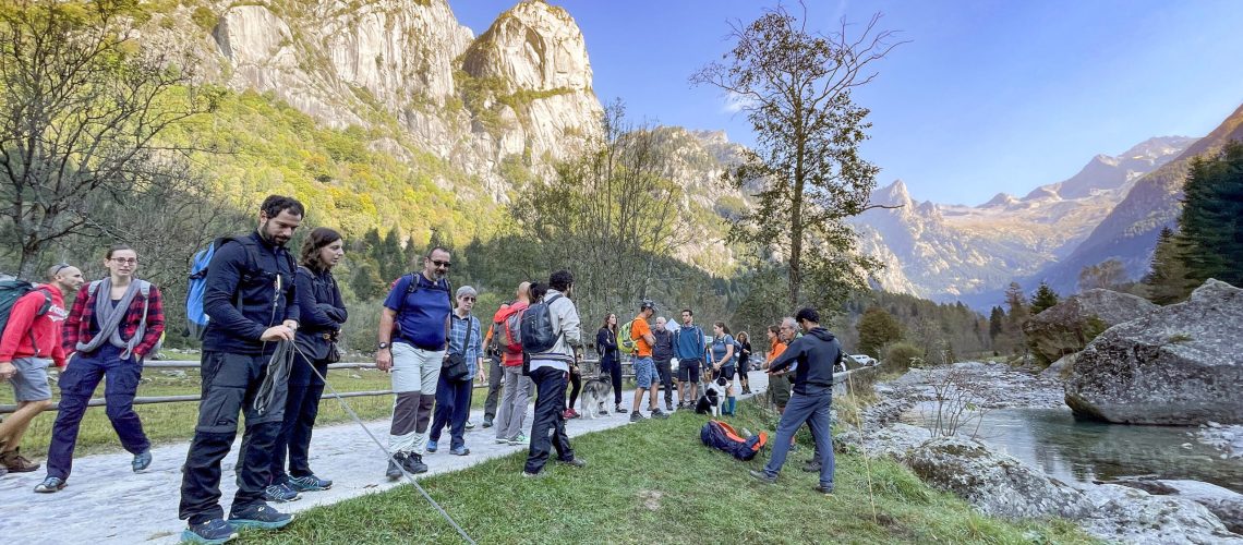 Evento impianto WOWnature - Val di Mello 20231